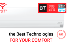 Кондиционер с инвертором серии Дизайн MSZ-BT VG